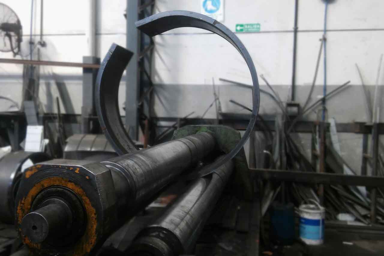 cilindrado en espesores importantes